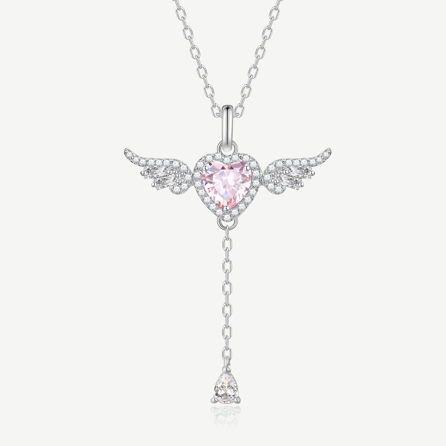 "Angel's Love" Sterling Silver Necklace
