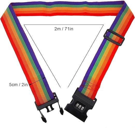 Adjustable Luggage Strap with Buckle
