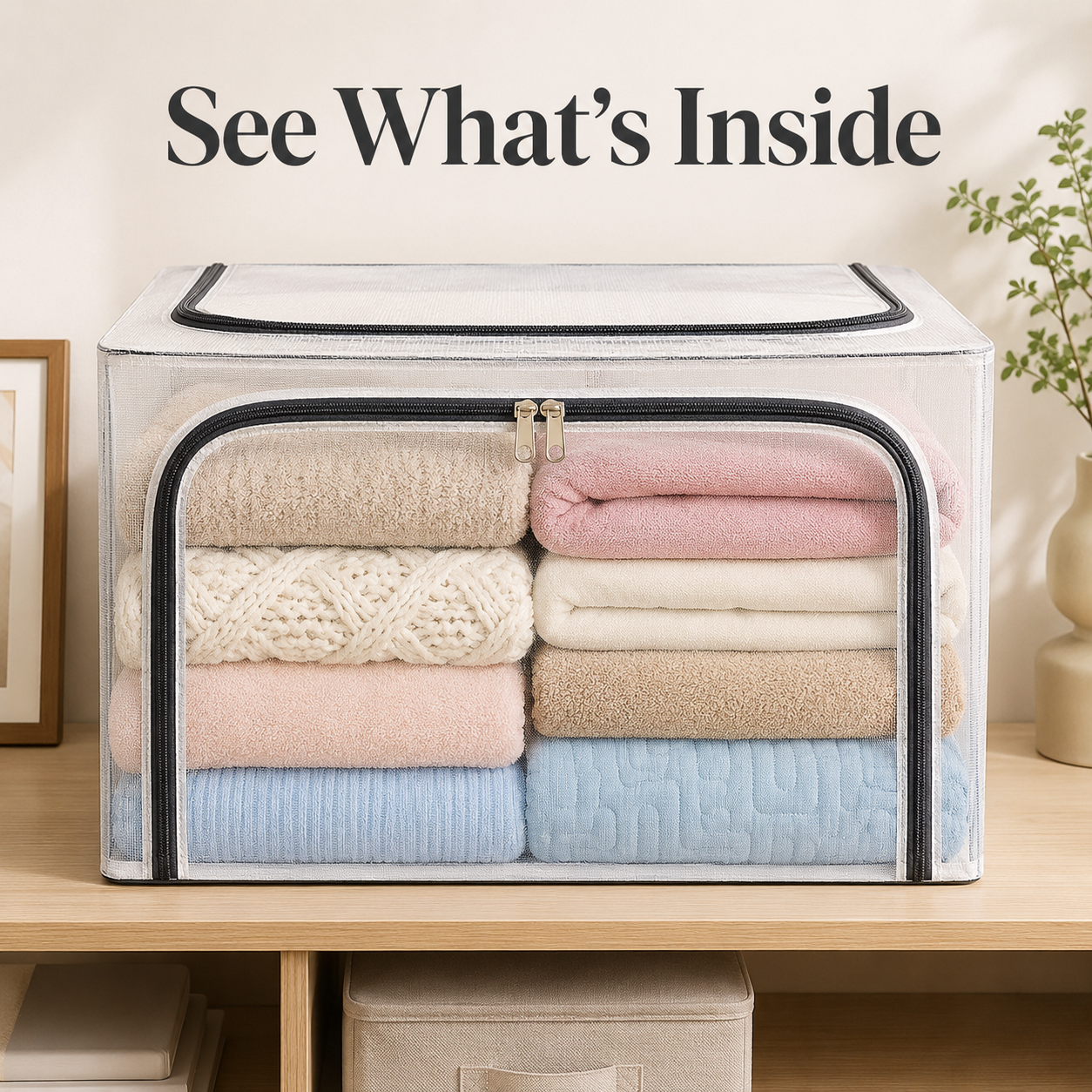 Foldable Clothing Storage Bag