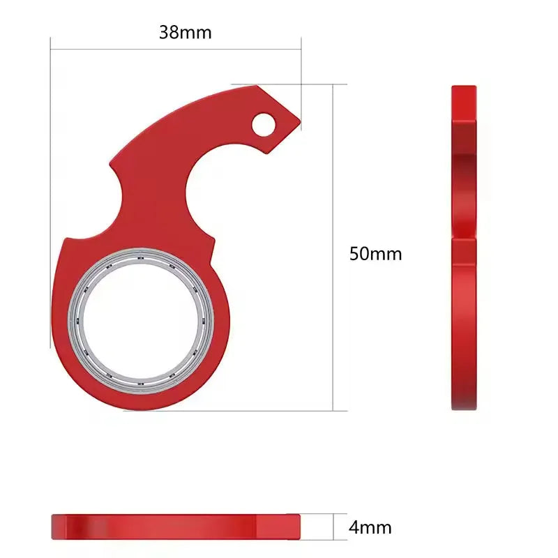 Keychain Spinner Anxiety Stress Relief Fidget Toys (PACK OF 2)