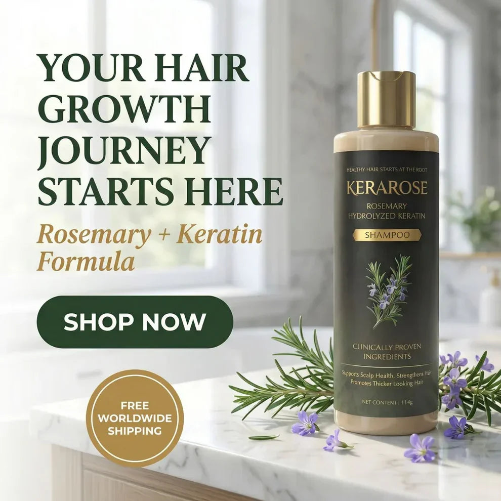 Kerarose Rosemary Shampoo For Hair Growth