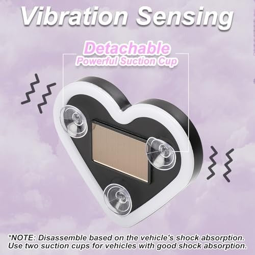 Rechargeable Solar-Powered Heart-Shaped LED Light