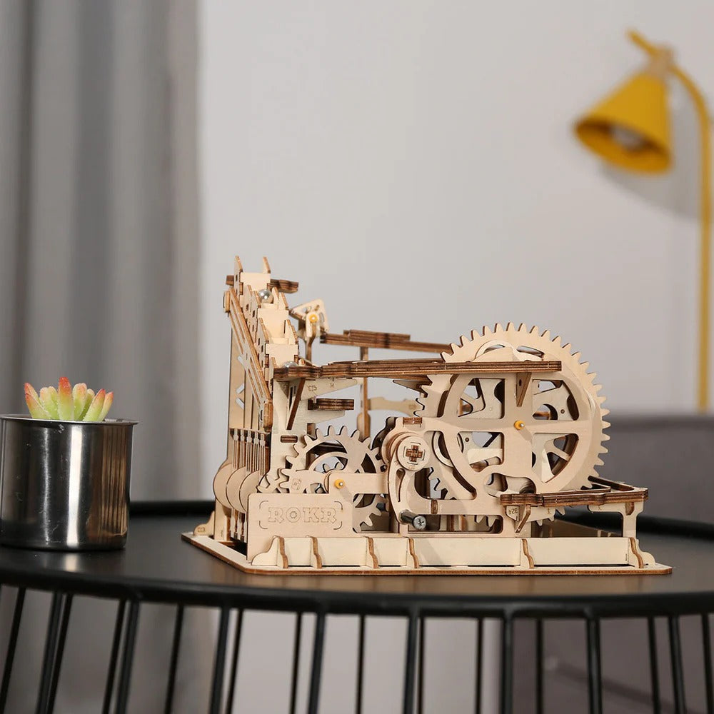Gear Ball Challenge 3D Wooden Puzzle
