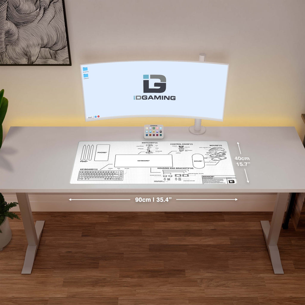 Puzzle Blueprint Mousepad