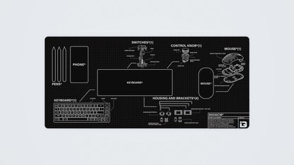 Puzzle Blueprint Mousepad