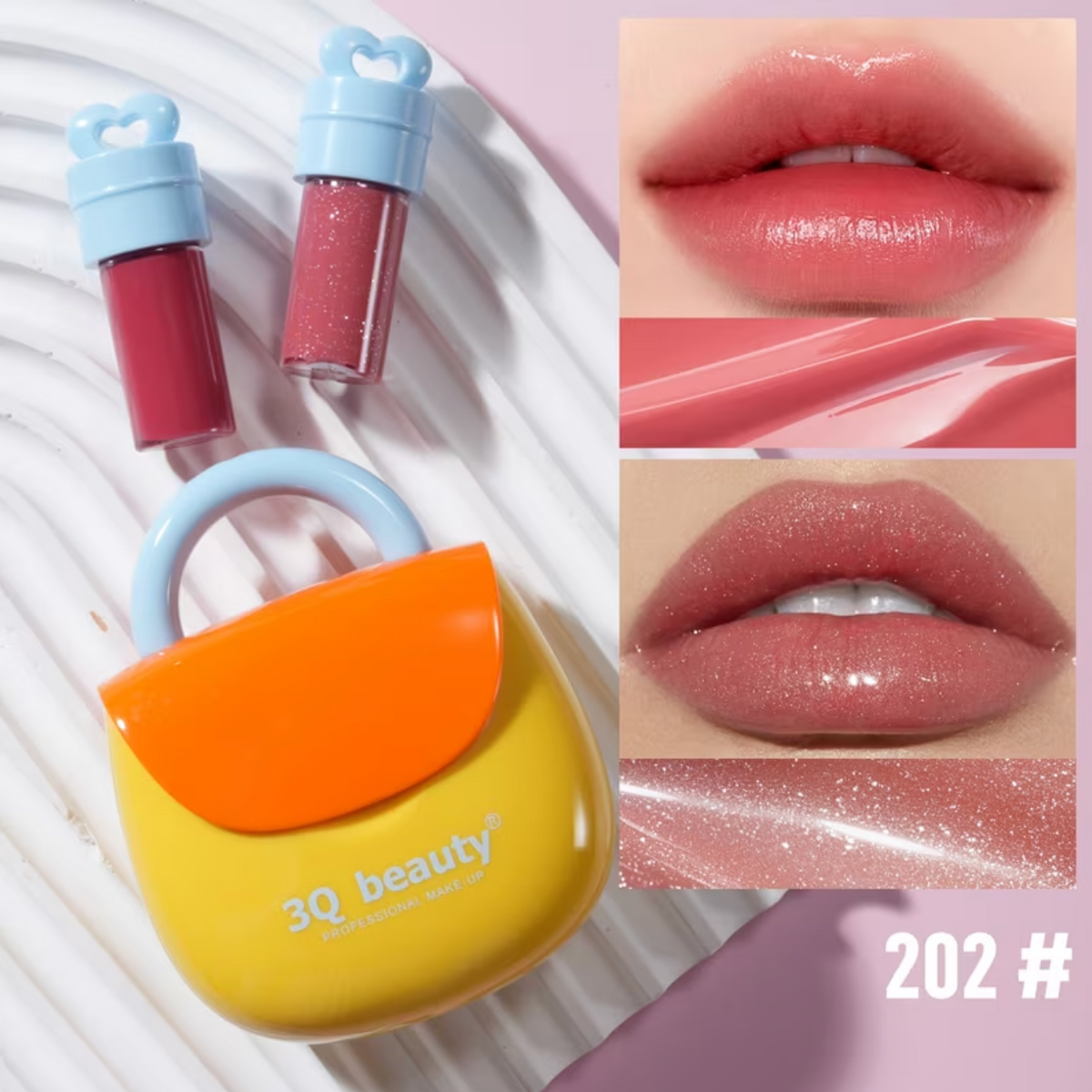 Korean Bag Lip Gloss | Set Of 2