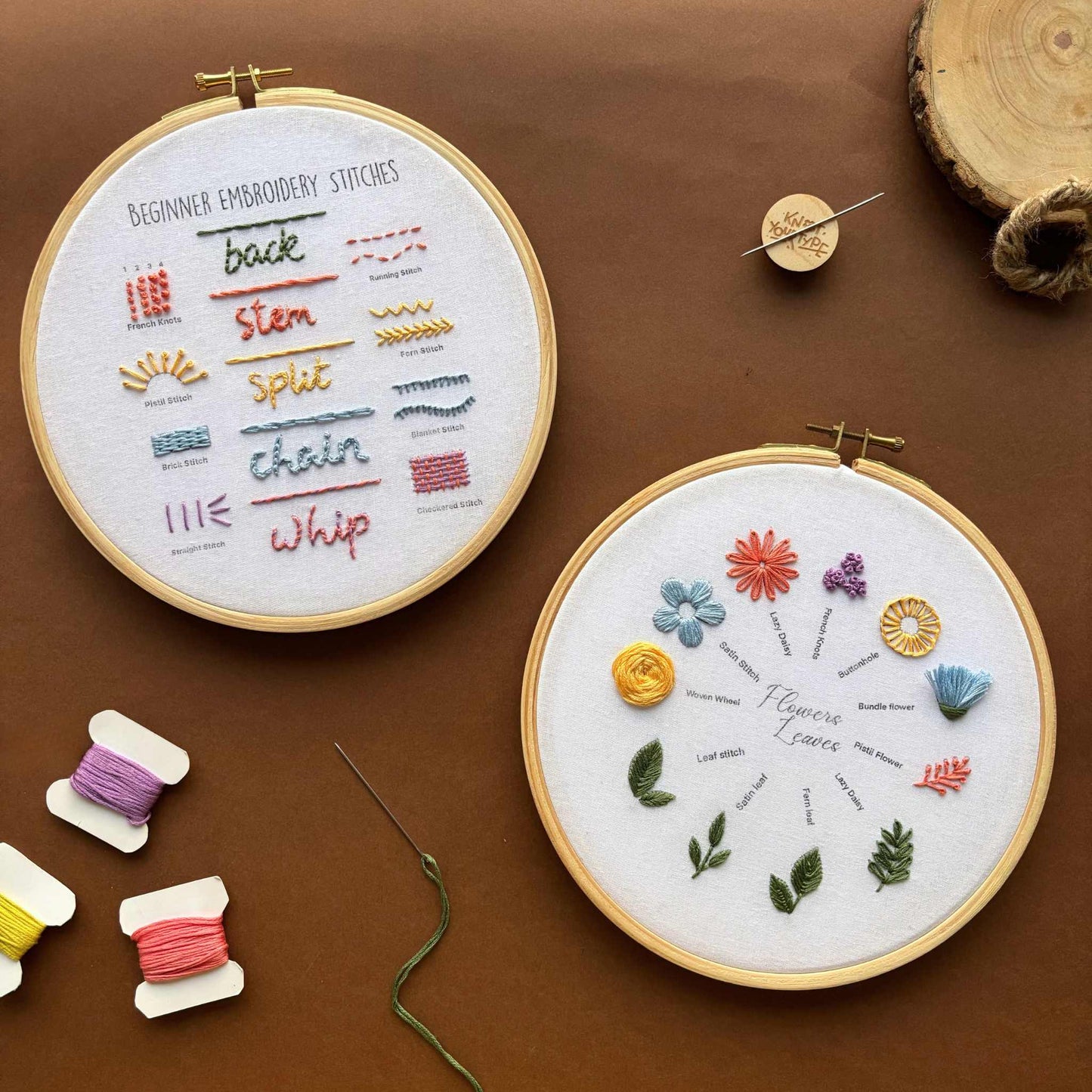 Beginner's Friendly DIY Embroidery Learning Kit