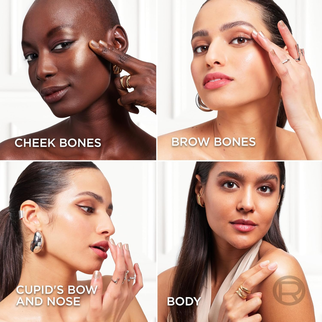 L'Oréal Lumi Le Glass Highlighter Stick | Dual-Finish Glass & Satin Glow | For Face & Body