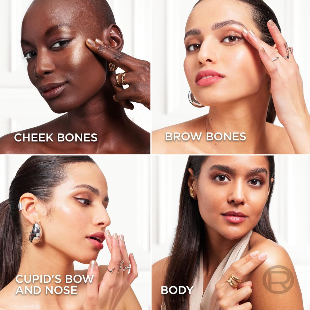 L'Oréal Lumi Le Glass Highlighter Stick | Dual-Finish Glass & Satin Glow | For Face & Body