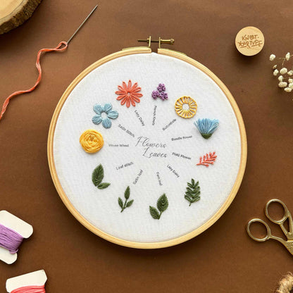 Beginner's Friendly DIY Embroidery Learning Kit