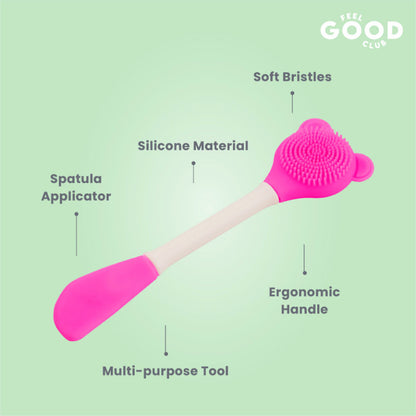 2 in 1 Face Cleansing Scrubber
