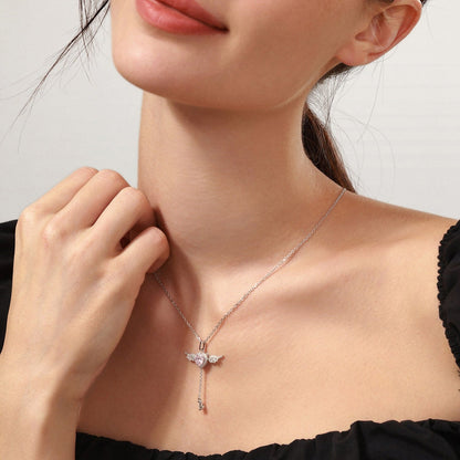 "Angel's Love" Sterling Silver Necklace