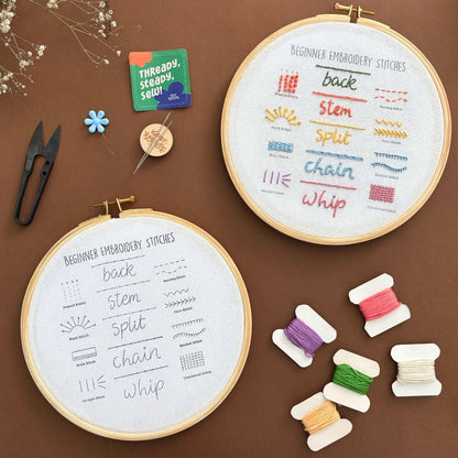 Beginner's Friendly DIY Embroidery Learning Kit