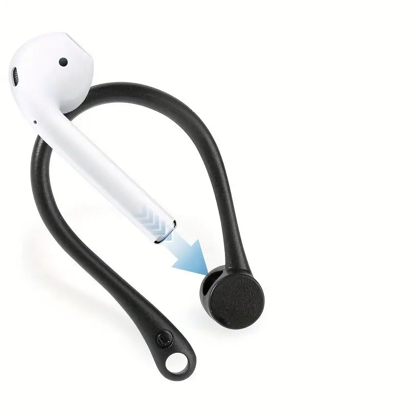 Silicone Ear Hooks for AIrpods (2 Pair)