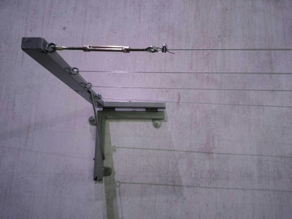 Wall Mounted Foldable Cloth Dry Rack Metal