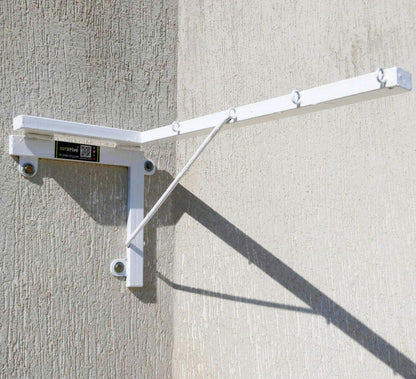 Wall Mounted Foldable Cloth Dry Rack Metal
