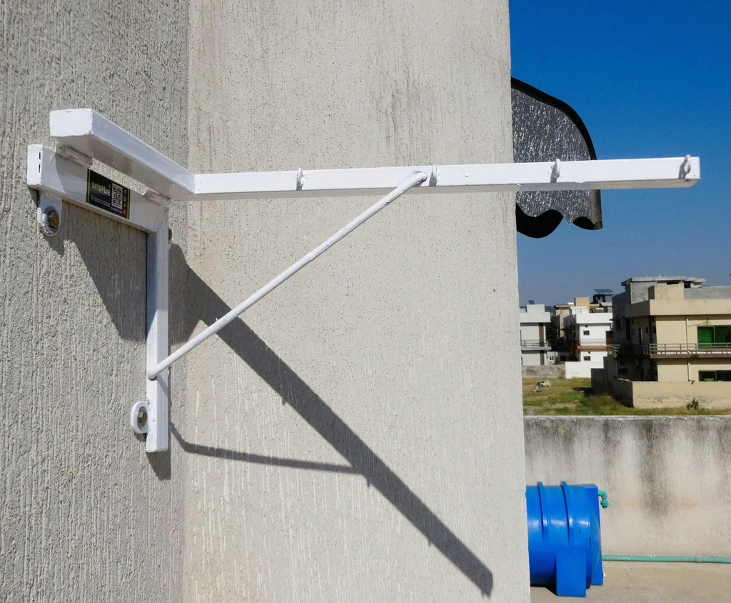 Wall Mounted Foldable Cloth Dry Rack Metal