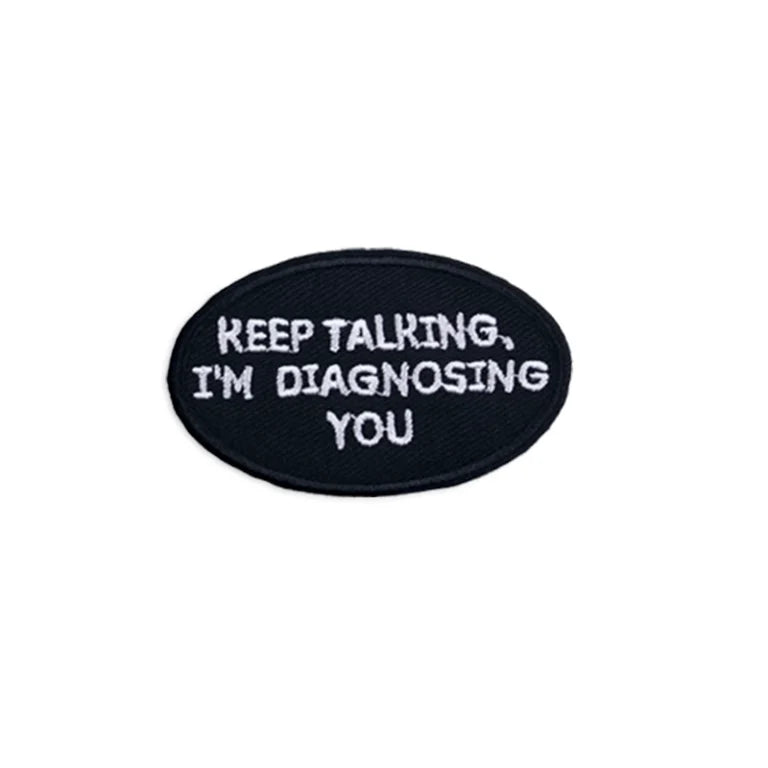 Embroidered Iron-On Patch