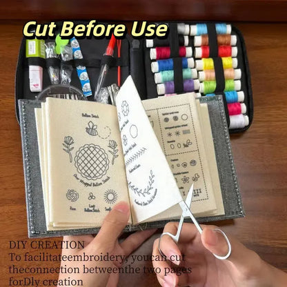Embroidery Book with 143 different stitches