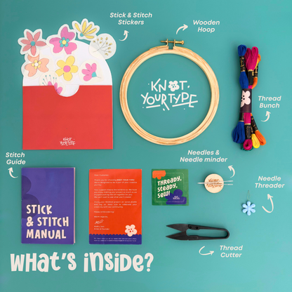 The Floral Sticker set- Bundle of 2