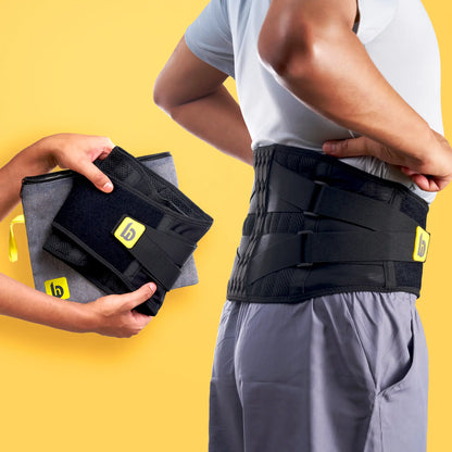 Lumbar Support Belt: 8-Stabilizer Ortho-Grade Back Support