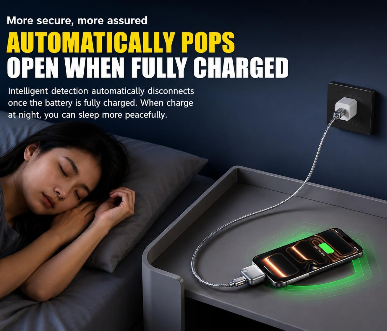 Smart Charger Adapter -Auto Disconnector Device