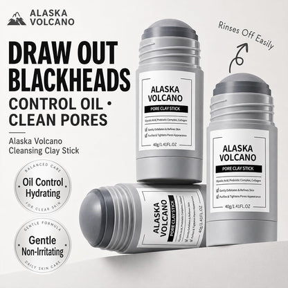 Alaska Volcano Pore Clay Stick