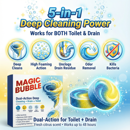 Magic Bubble Cleaning Tablets🔥