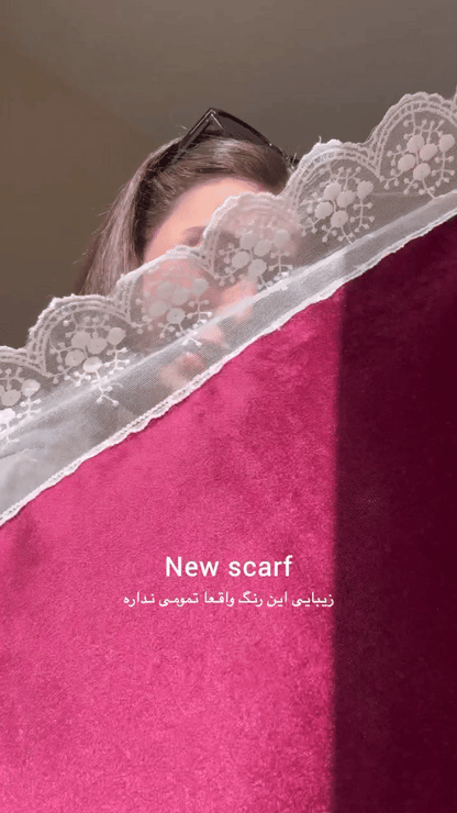 Blush Charm Scarf