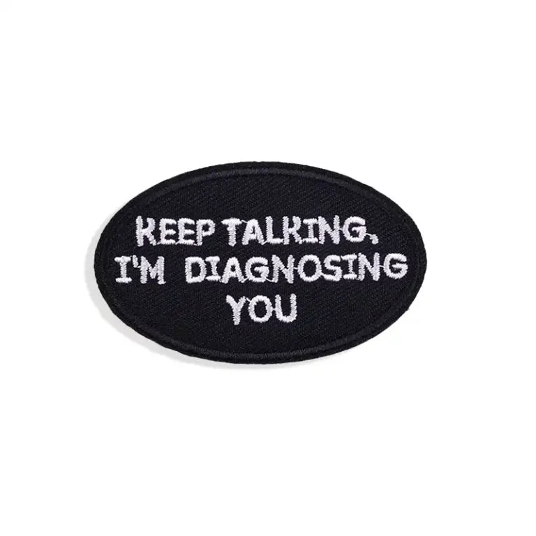 Embroidered Iron-On Patch