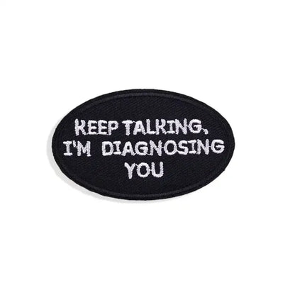 Embroidered Iron-On Patch