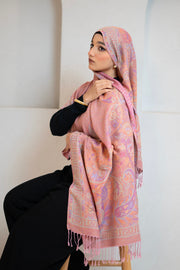 ✨Traditional Embroidered Pashmina Hijab 🌸