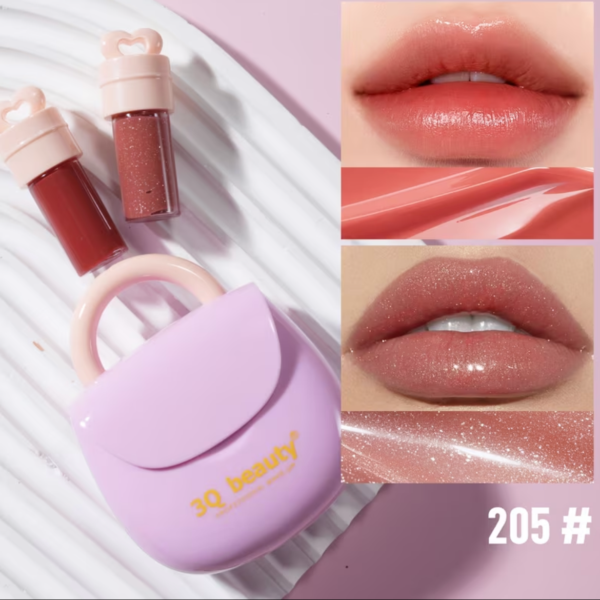Korean Bag Lip Gloss | Set Of 2