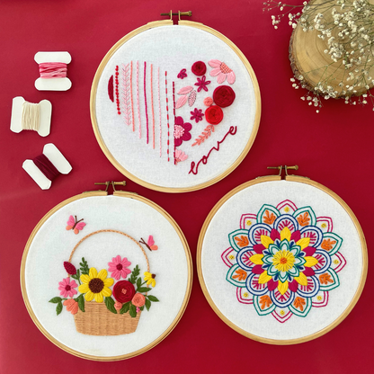 Beginner's Friendly DIY Embroidery Learning Kit