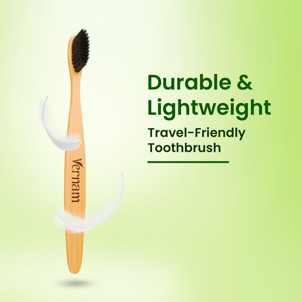 Bamboo Toothbrush For Sensitive Teeth | Extra Soft bristles
