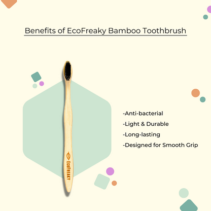 Bamboo Toothbrush For Sensitive Teeth | Extra Soft bristles