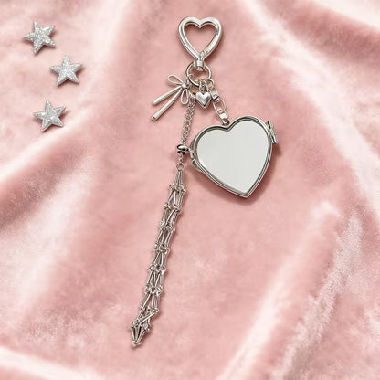 Lipstick Holder Charm Keychain
