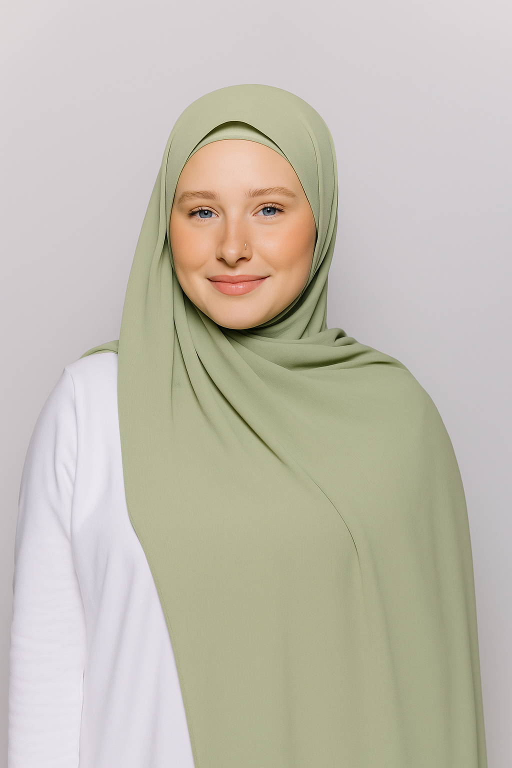 Magnetic Instant Hijab by UJ - 72 x 21 (Inches)