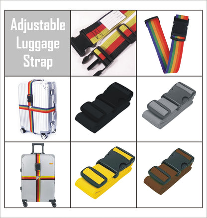 Adjustable Luggage Strap with Buckle