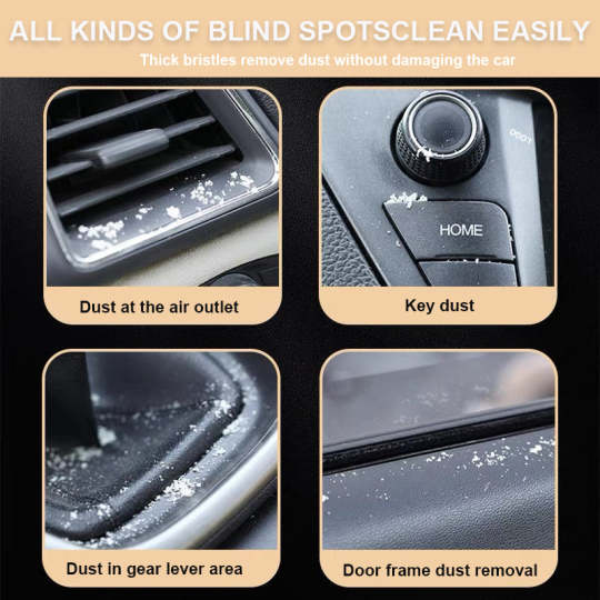 🔥LAST DAY SALE 33% OFF🔥 Car Interior Dust Cleaning Soft Brush