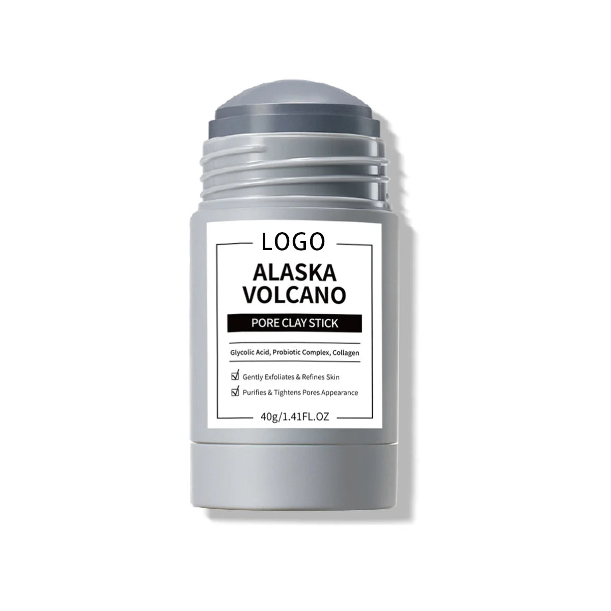 Alaska Volcano Pore Clay Stick