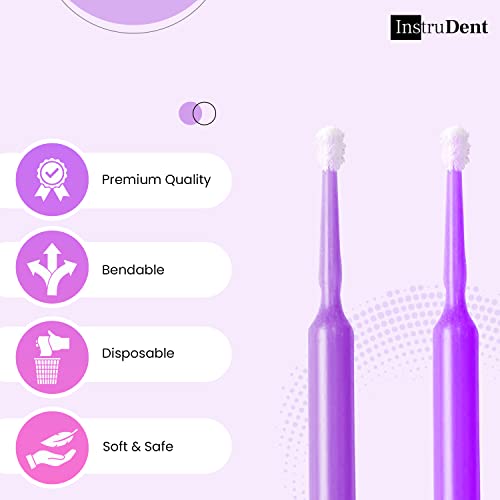 DISPOSAABLE MICRO APPLICATOR FOR - MAKEUP 100 PCS