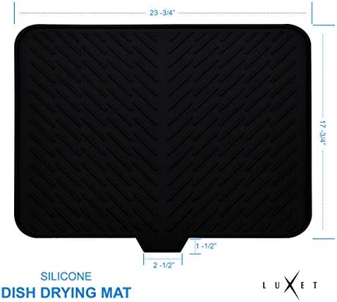 Luxet Silicone Dish Drying Mat