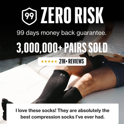 Medicated ZIPPRA Compression Socks