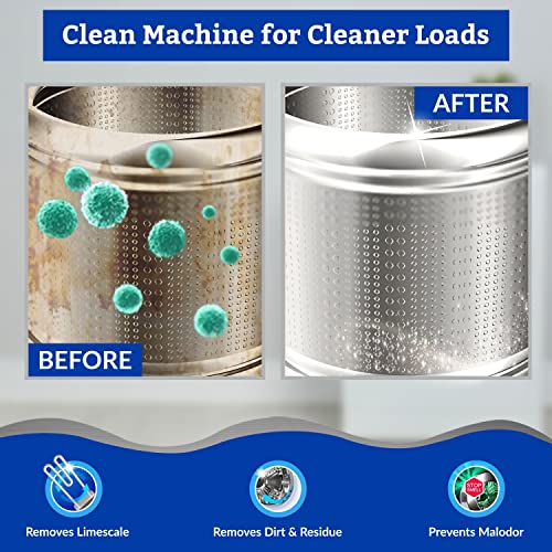 Klenzmo Washing Machine Cleaner & Descaling Powder