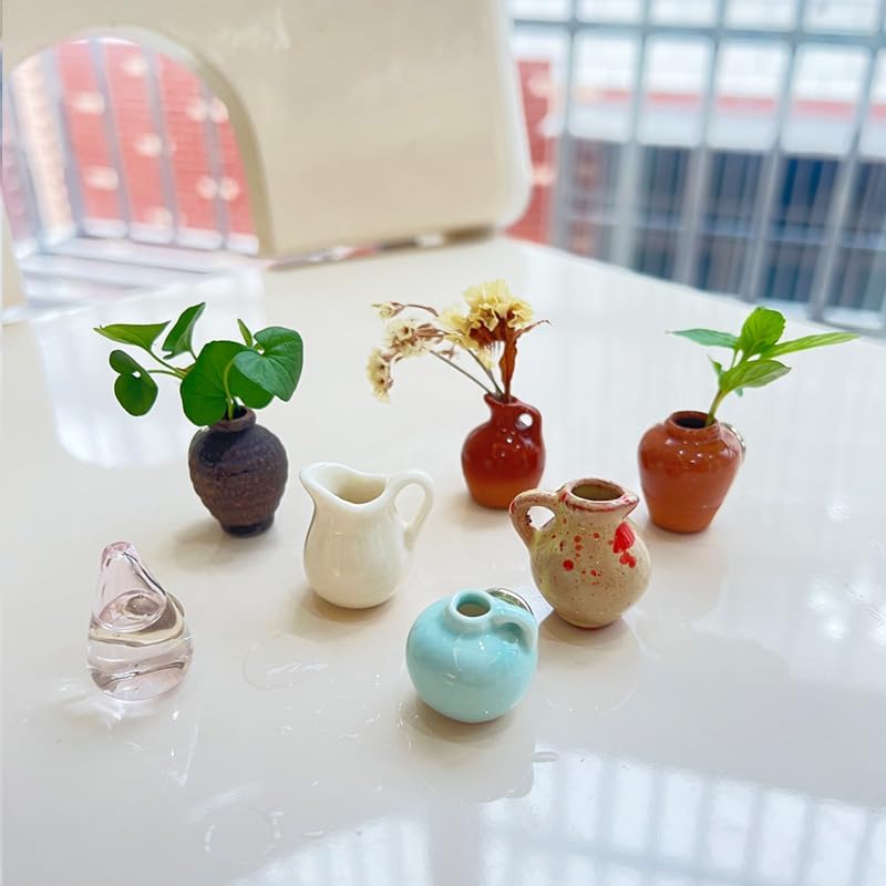 🌸Cute Plant Ceramic Vase Fridge Magnets