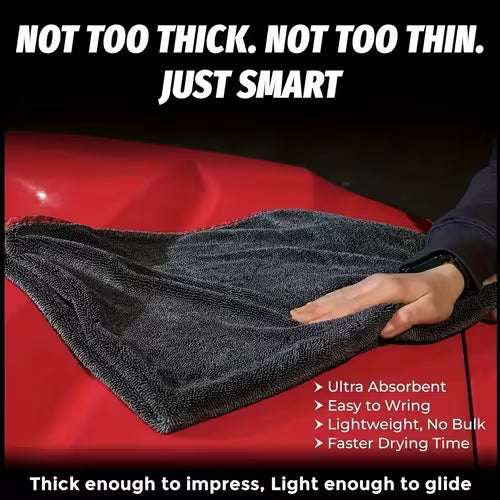 MICROFIBER DRYING TOWEL FOR CAR