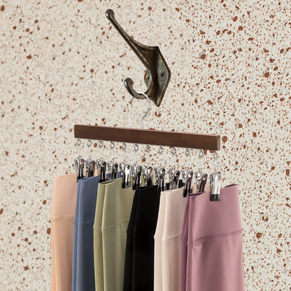 12 Clips Hanging Closet Organizer