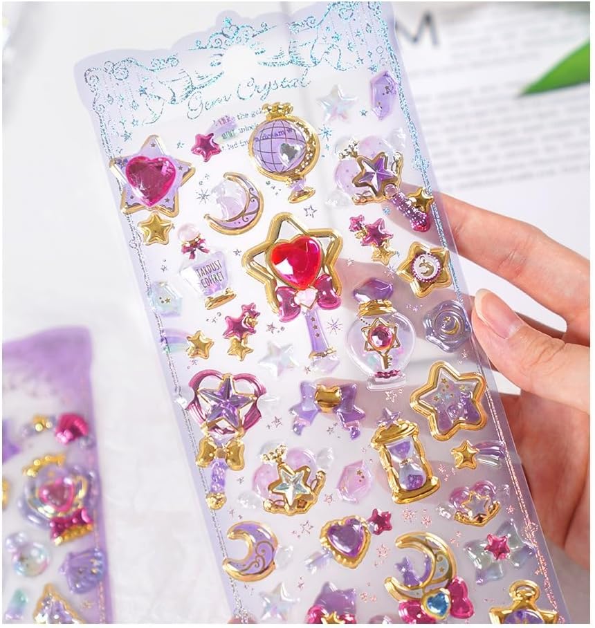 Diamond Crystal Stickers 3D Gem Stickers