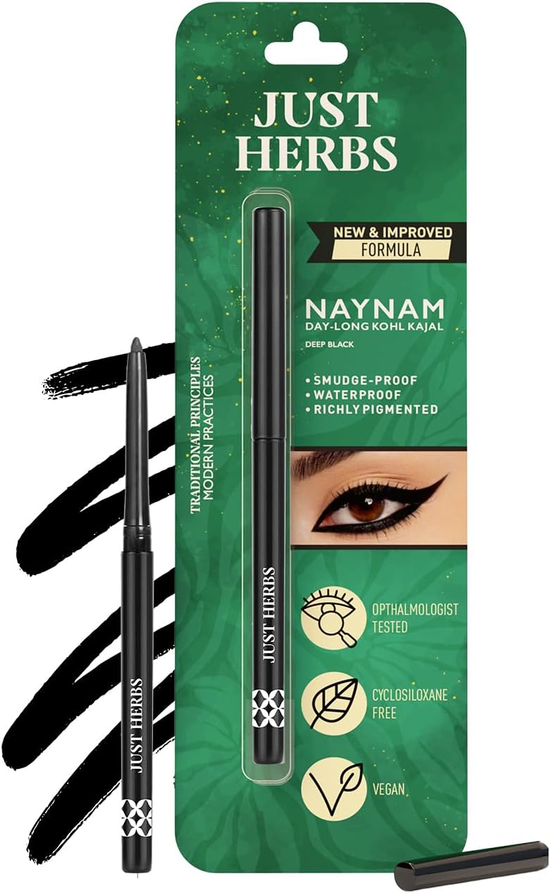 Retractable 2-in-1 Herbal Eyeliner + Kajal